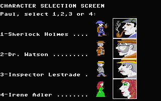 221B Baker St screenshot 2 for Atari ST